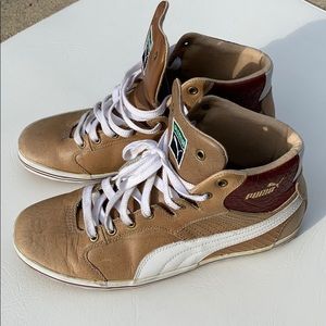 Puma hi top shoes